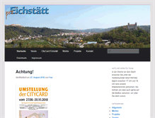 Tablet Screenshot of proeichstaett.de